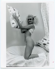 Original Vintage Photo Pin Up Female Nude