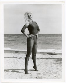 BUNNY YEAGER Vintage Pin Up Photo Model SELF PORTRAIT