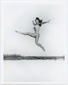 BUNNY YEAGER Vintage Pin Up Photo Model PAT SIMONS