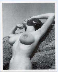 BUNNY YEAGER Vintage Pin Up Litho Model DIANE WEBBER