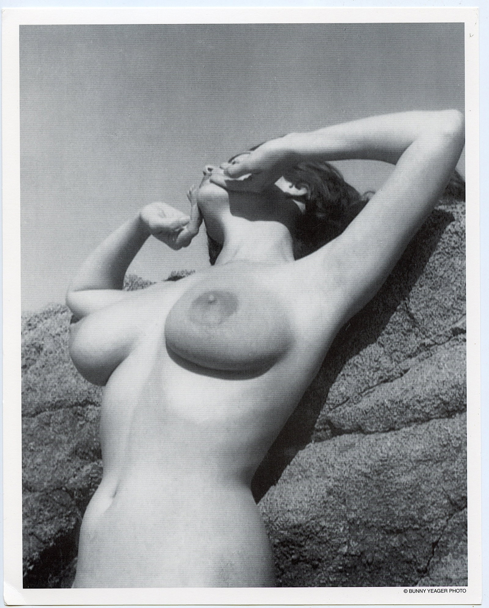 BUNNY YEAGER Vintage Pin Up Litho Model DIANE WEBBER: This lot is coming from Bunny Yeager's estate/archives. Linnea Eleanor "Bunny" Yeager (March 13, 1929 - May 24, 2014) was an American photographer and pin-up model. She met Bettie Page in 1954, and to
