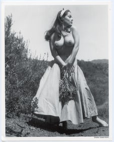 BUNNY YEAGER Vintage Pin Up Litho Model DIANE WEBBER