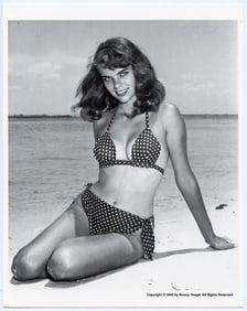 BUNNY YEAGER Vintage Pin Up Litho Model CAROL JEAN LAURITZEN