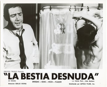 Scarce Vintage Original Mexican Movie Stills, 1960s