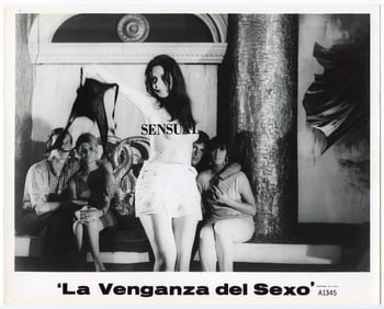 Scarce Vintage Original Mexican Movie Stills, 1960s