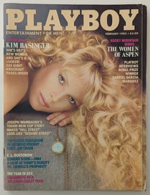 Vintage PLAYBOY Magazine from Archives BUNNY YEAGER, February 1983