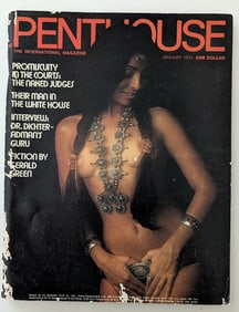 Vintage PENTHOUSE Magazine from Archives BUNNY YEAGER, January 1974