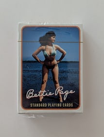 Vintage BETTIE PAGE Playing Cards from Archives BUNNY YEAGER