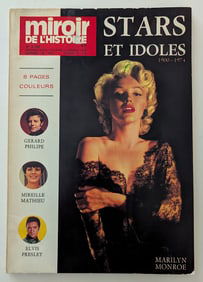 Vintage MIROIR DE L'HISTOIRE Magazine Incl. MARILYN MONROE