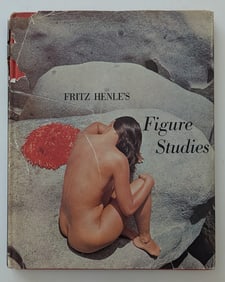 Vintage Book FIGURE STUDIES by Fritz Henles - Photogravures -