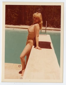 Vintage 1970s / 80s American Naturalism Nudism Female Model 4.5" x 3.5"