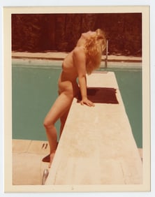 Vintage 1970s / 80s American Naturalism Nudism Female Model 4.5" x 3.5"