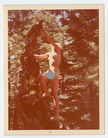 Vintage 1970s / 80s American Naturalism Nudism Female Model 4.5" x 3.5"