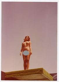 Vintage 1970s / 80s American Naturalism Nudism Female Model 4.5" x 3.5"