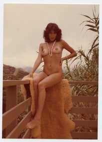 Vintage 1970s / 80s American Naturalism Nudism Female Model 4.5" x 3.5"