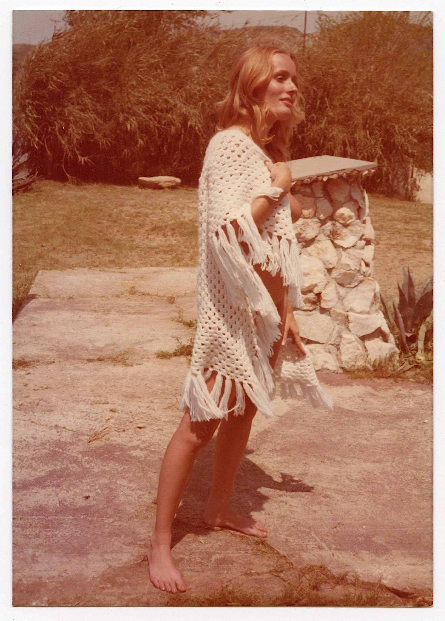 Vintage 1970s / 80s American Naturalism Nudism Female Model 4.5" x 3.5": This lot is coming from the estate of a collector in RI. We have included a quality scan to show it's actual condition. We have included a quality scan to show it's actual condition.. This lot is loca