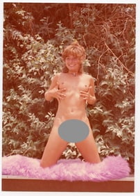 Vintage 1970s / 80s American Naturalism Nudism Female Model 4.5" x 3.5"