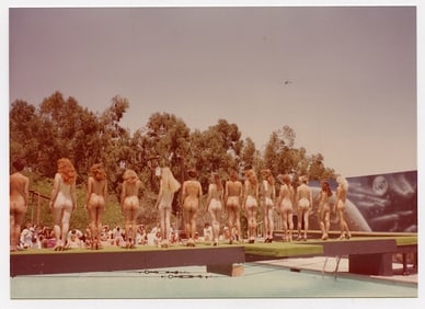 Vintage 1970s / 80s American Naturalism Nudism Female Model 4.5" x 3.5"
