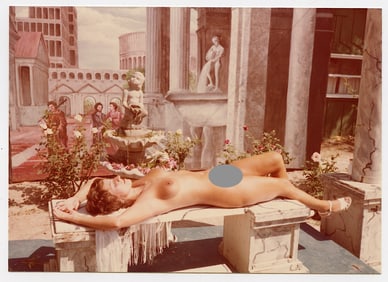 Vintage 1970s / 80s American Naturalism Nudism Female Model 4.5" x 3.5"