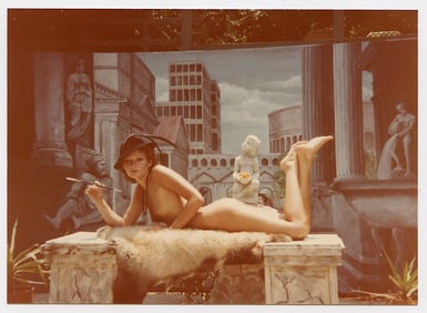 Vintage 1970s / 80s American Naturalism Nudism Female Model 4.5" x 3.5"
