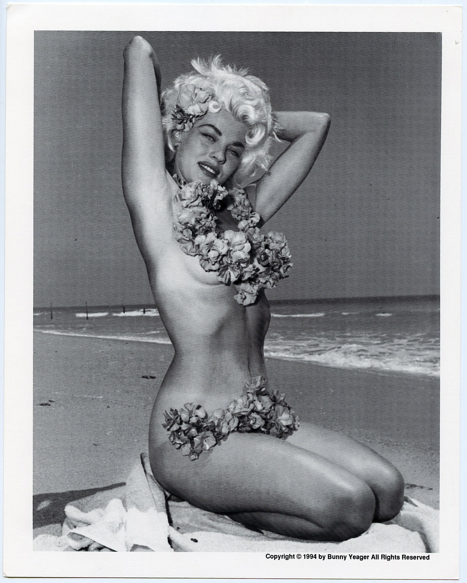 BUNNY YEAGER Vintage Pin Up Litho Model MARIA STINGER: This lot is coming from Bunny Yeager's estate/archives. Linnea Eleanor "Bunny" Yeager (March 13, 1929 - May 24, 2014) was an American photographer and pin-up model. She met Bettie Page in 1954, and to