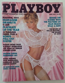 Vintage PLAYBOY Magazine from Archives BUNNY YEAGER, June 1983