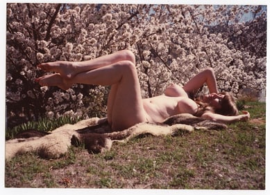 Vintage 1970s / 80s American Naturalism Nudism Female Model 4.5" x 3.5"