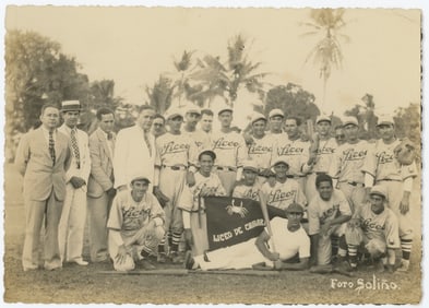 Vintage Scarce Original Photo 20th C. Baseball Team