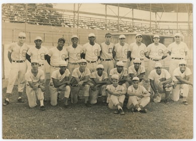Vintage Scarce Original Photo 20th C. Baseball Team