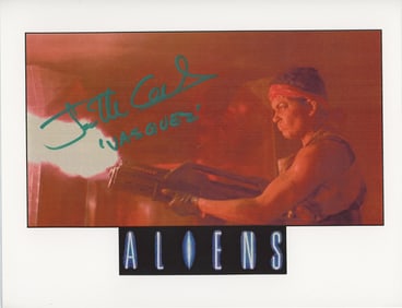Vintage Photo Movie ALLIENS 1986 with Autograph