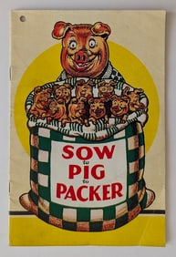 Scarce Vintage Ephemera SOW to PIG to PACKER - Purina Plan