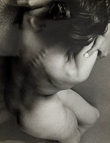 Original Gelatin Photo by TED WILLIAMS - Nude Body Detail