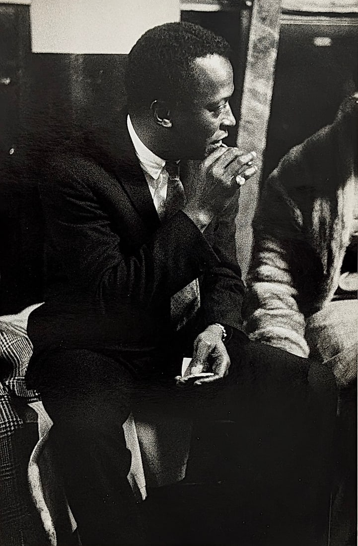 Original Gelatin Photo by TED WILLIAMS - Miles Davis Blue / Jazz (1 of 3)