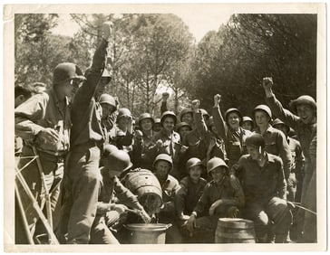 Vintage Original U.S. Military Photo Iconic 1940s WW2 Era