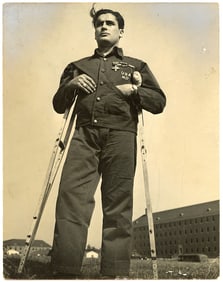 Vintage Original U.S. Military Photo Iconic 1940s WW2 Era