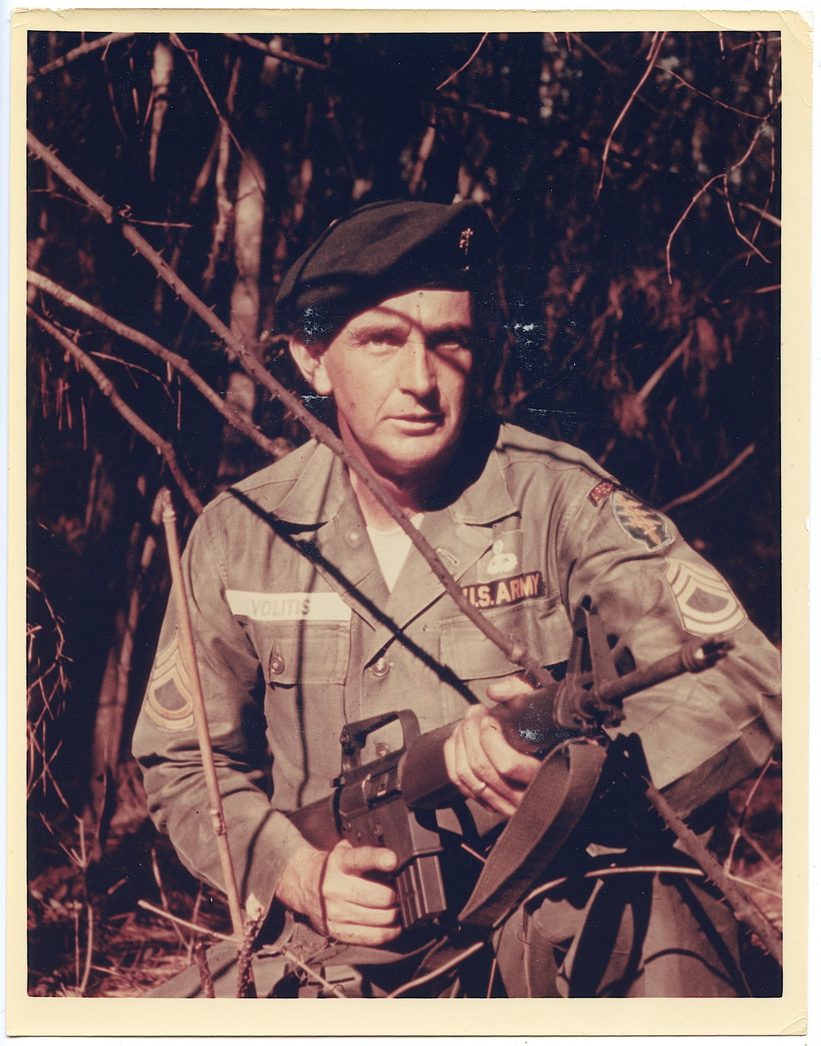 Vintage Original U.S. Military Photo Iconic 1960s Special Forces: The provenance is from a deceased collector in Palm Beach. The dimensions are Approx. 10" x 8". We have included quality images to show it's actual condition. This lot is located in Boca Raton, Fl and