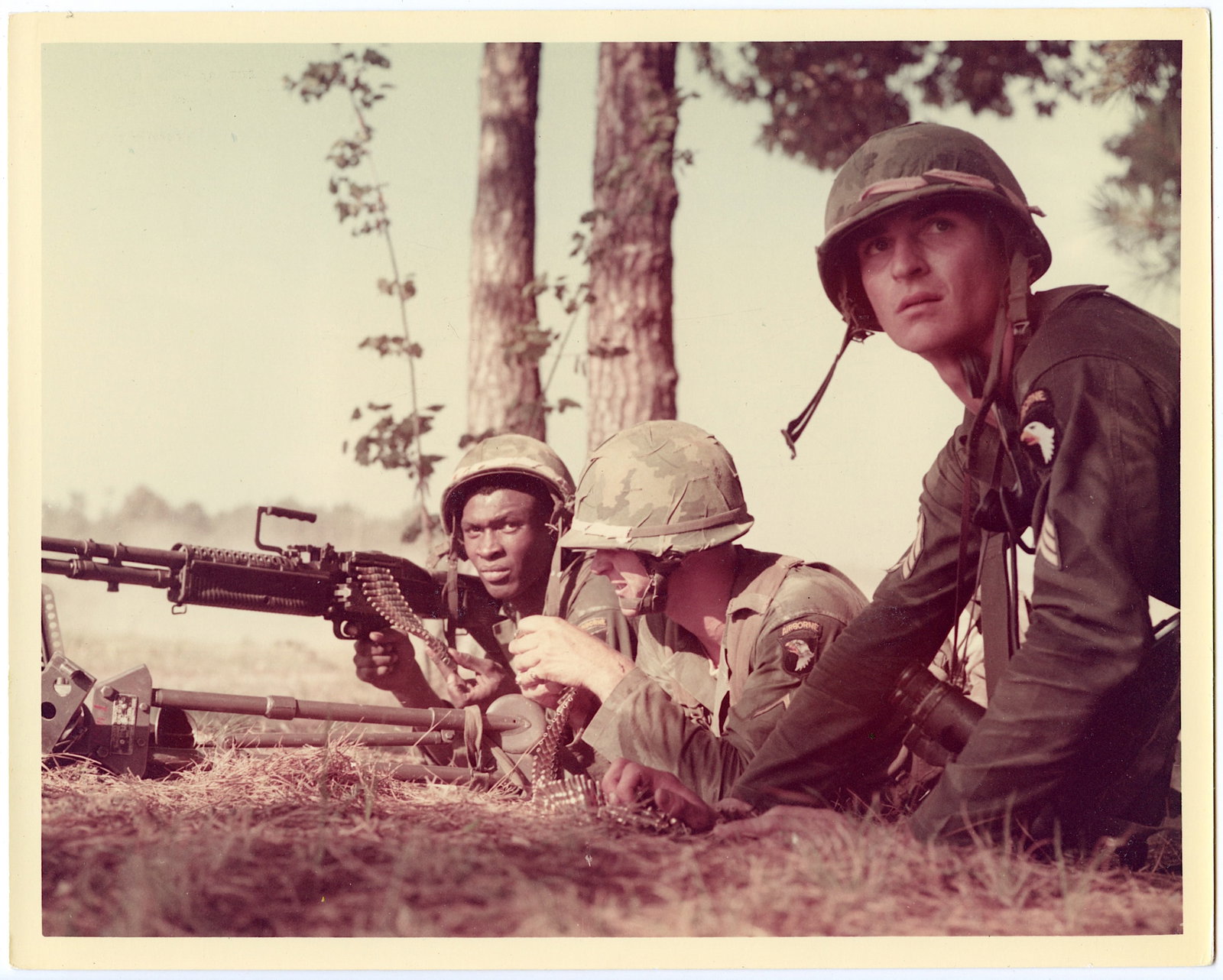 Vintage Original U.S. Military Photo Iconic 1960s Special Forces: The provenance is from a deceased collector in Palm Beach. The dimensions are Approx. 10" x 8". We have included quality images to show it's actual condition. This lot is located in Boca Raton, Fl and