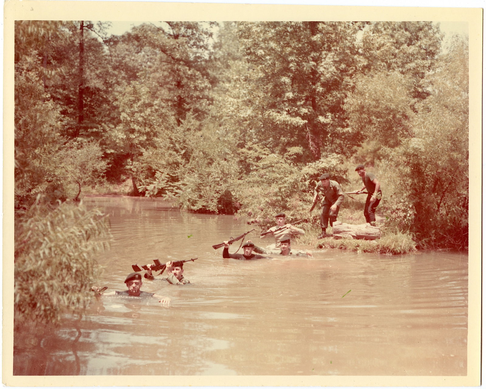 Vintage Original U.S. Military Photo Iconic 1960s Special Forces: The provenance is from a deceased collector in Palm Beach. The dimensions are Approx. 10" x 8". We have included quality images to show it's actual condition. This lot is located in Boca Raton, Fl and