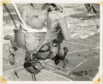 Vintage Original U.S. Military Photo Iconic 1940s WW2 Era