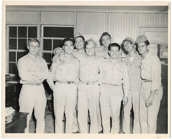 Vintage Original U.S. Military Photo Iconic 1940s WW2 Era