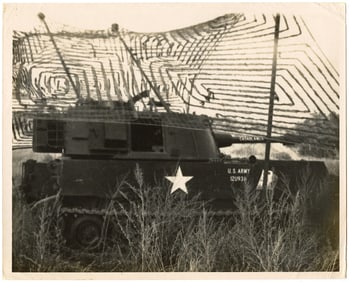 Vintage Original U.S. Military Photo Iconic 1940s WW2 Era