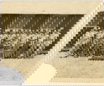 Vintage Original U.S. Military Photo Iconic 1940s WW2 Era