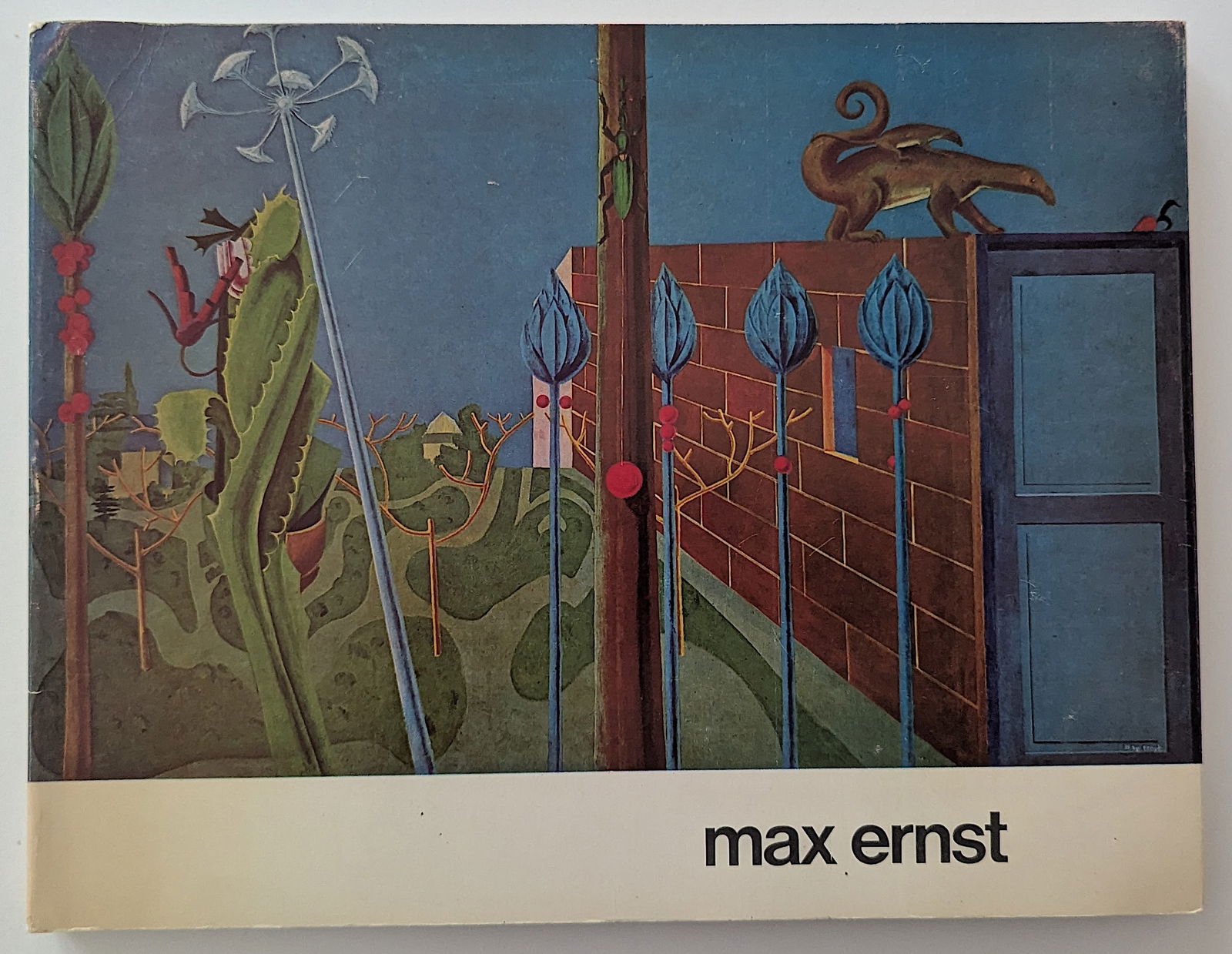 Max Ernst. Galeries nationales du Grand-Palais Paris 1975: The provenance of this lot is from the estate of a deceased formal art collector/curator in Miami, FL. We have included quality images to show it's actual condition. This lot is located in Boca Raton,
