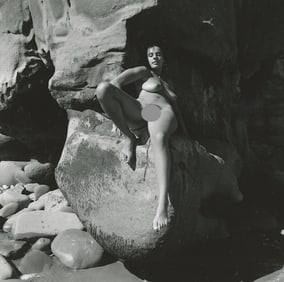 ANDRÉ DE DIENES Vintage Photo 1950s-1960s Nude Study