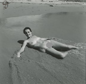 ANDRÉ DE DIENES Vintage Photo 1950s-1960s Nude Study