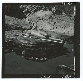 ANDRÉ DE DIENES Vintage Photo 1950s-1960s Nude Study