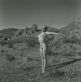 ANDRÉ DE DIENES Vintage Photo 1950s-1960s Nude Study