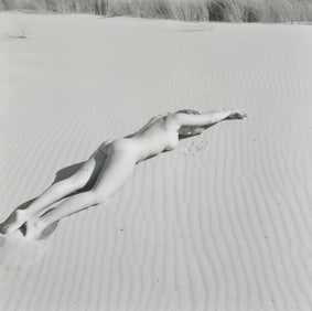 ANDRÉ DE DIENES Vintage Photo 1950s-1960s Nude Study