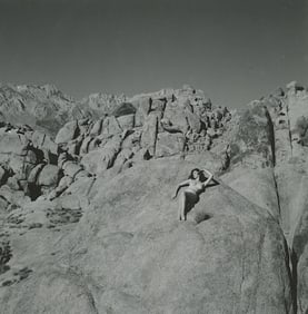 ANDRÉ DE DIENES Vintage Photo 1950s-1960s Nude Study