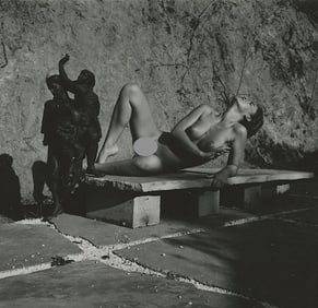 ANDRÉ DE DIENES Vintage Photo 1950s-1960s Nude Study